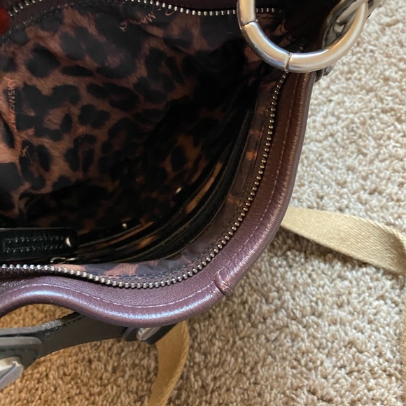 B Makowsky Leather Crossbody - Picture 3 of 3